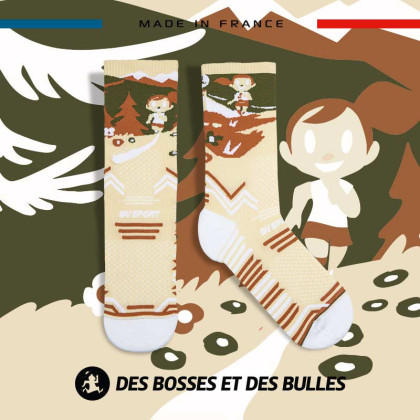 Calze crema TRAIL ULTRA - Collettore DBDB | Made in France