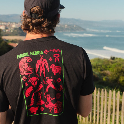 T-shirt technique LIGHT "Pays Basque"