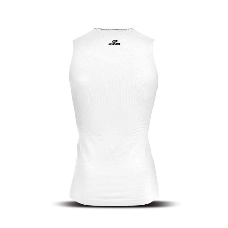 T-shirt senza maniche uomo RTECH EVO2 bianco