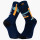 LIGHT RUN High Socks "BALI" Navy/orange