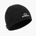 Reflective merino wool running beanie