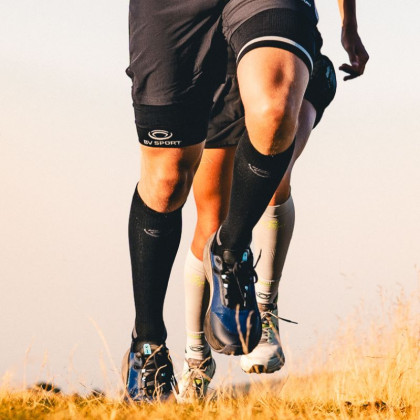Chaussettes Trail Ultra compression noir/gris