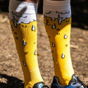 Chaussettes Trail compression "Bière"