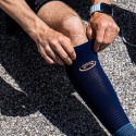 Chaussettes Run Marathon compression bleu