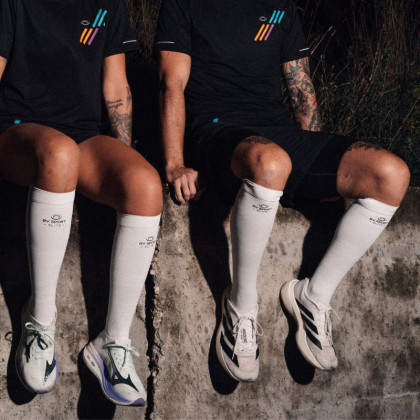 White PRORECUP EVOLUTION recovery socks