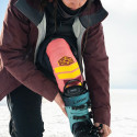 Slide Elite Pink/Orange Ski Socks