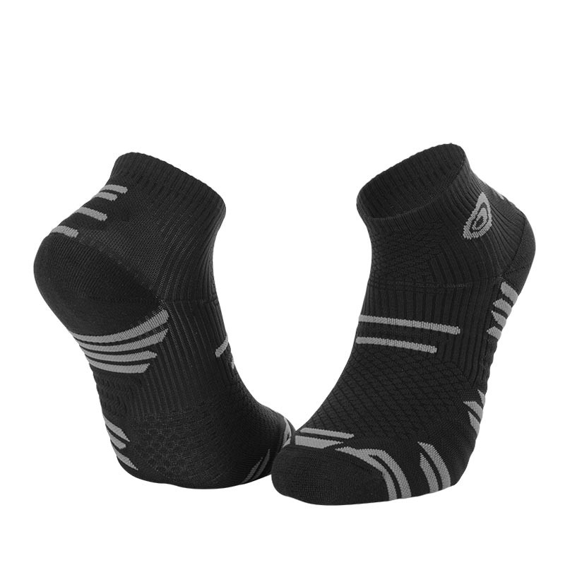 TRAIL ELITE black-grey ankle socks