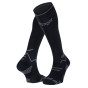 Black/grey trail compression socks