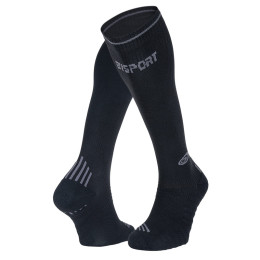 Black-gray Run compression socks