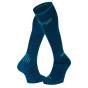Chaussettes Run compression bleu/turquoise