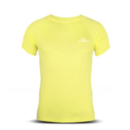 Technical AERIAL Short Sleeve Top Yellow