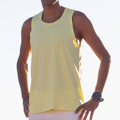 T-Shirt AERIAL Sleeveless Yellow