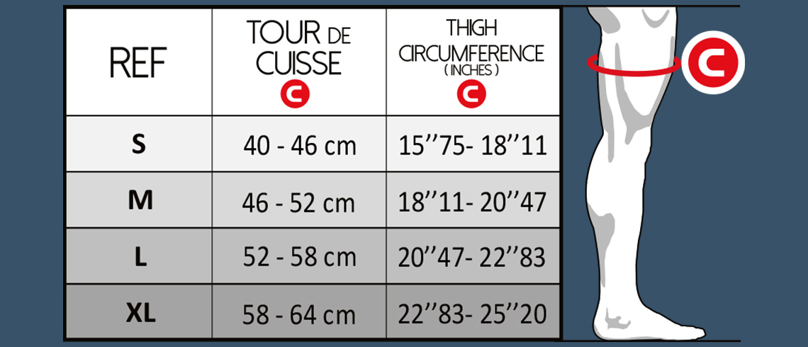 Size chart Legging