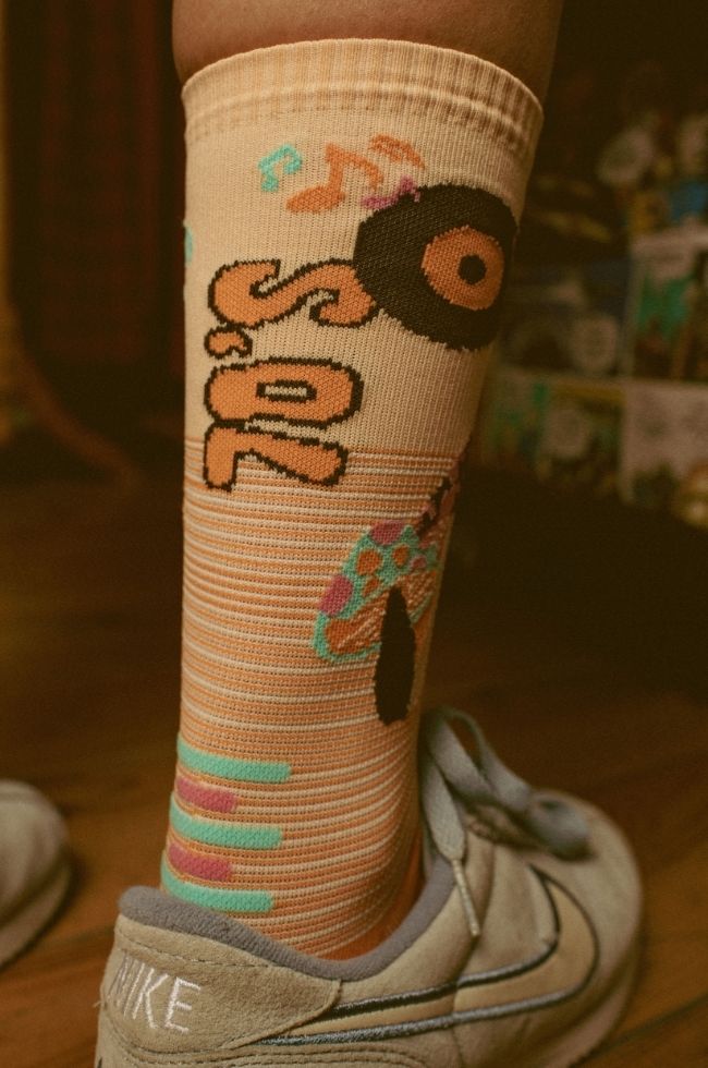 Chaussettes Run marathon génération 70's