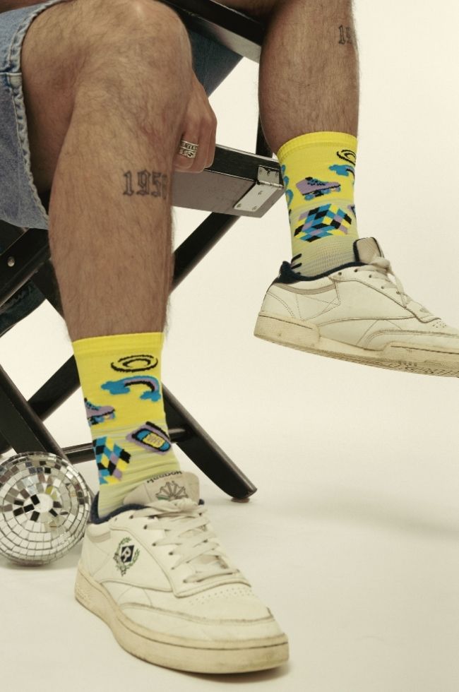 Chaussettes Run marathon génération 80's