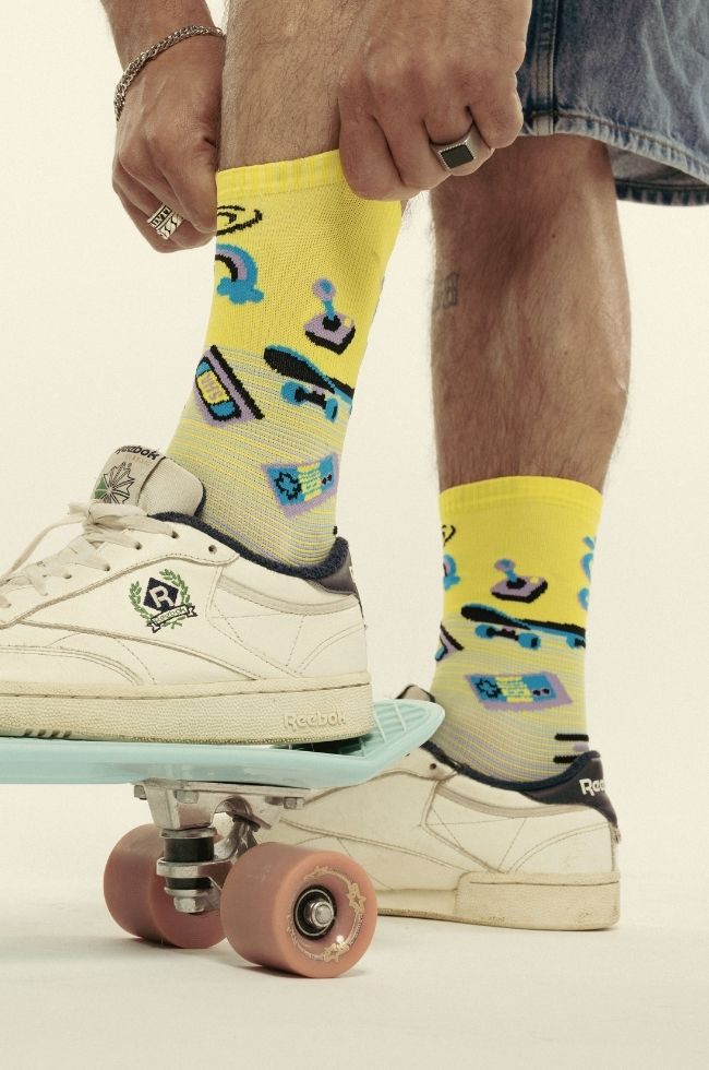 Chaussettes Run marathon génération 80's