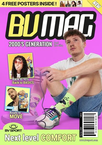 affiche chaussette run marathon génération 2000's