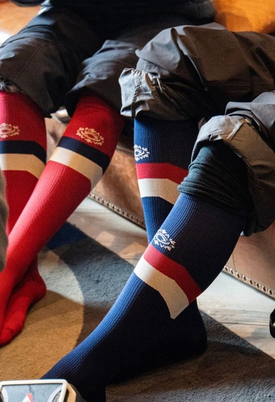 Calze a compressione après-ski