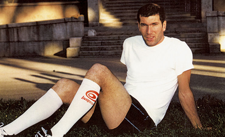 Zidane in BV Sport in 1998