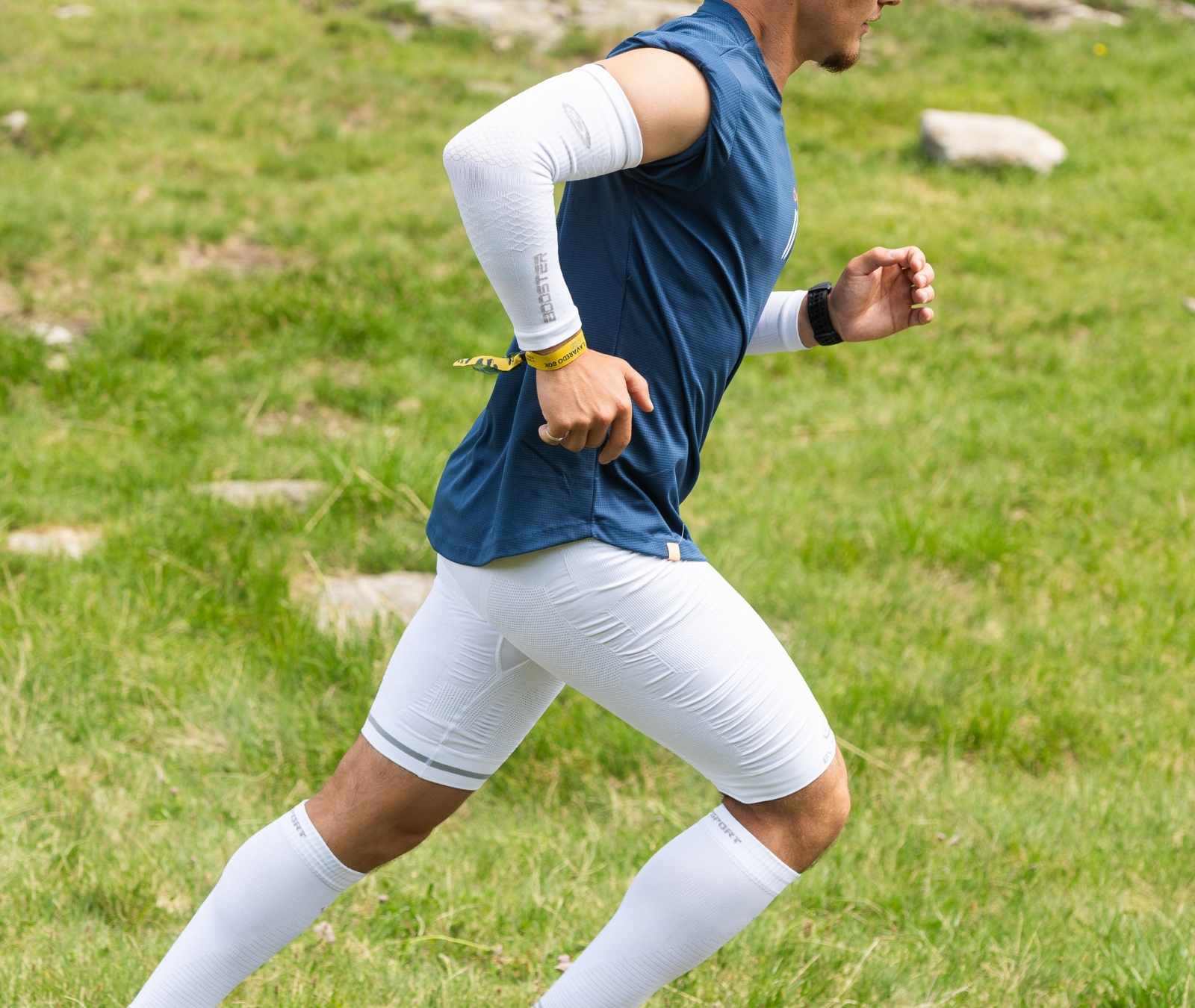 Équipement de compression BV SPORT en situation sportive