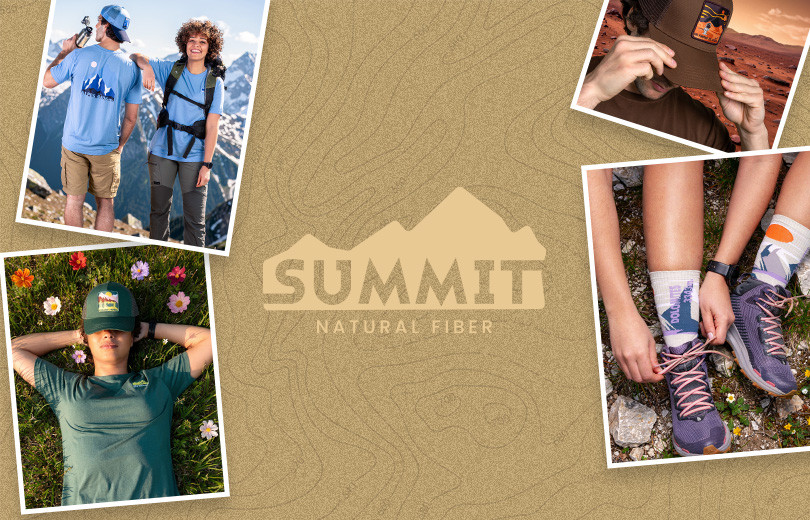 Una gamma tecnica pensata per l'escursionismo, ispirata alle vette mitiche. Prodotti progettati per accompagnare ogni ascensione, che combinano prestazioni, precisione e carattere.