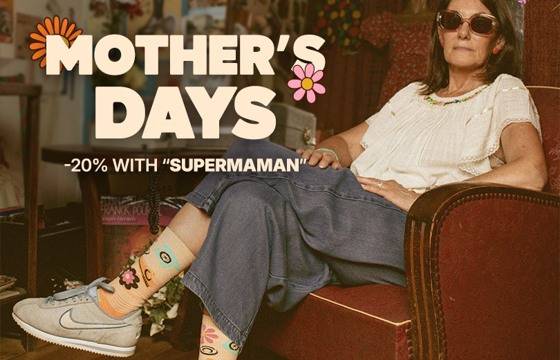 Enjoy 20% off with the code SUPERMAMAN, valid on all products excluding sale items until 31/05/2026. The perfect opportunity to treat her!