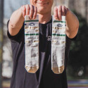 LIGHT RUN High Socks "RIO" White/Green/Beige LIGHT RUN High Socks "RIO" White/Green/Beige