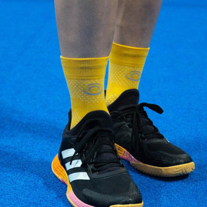 High Padel Socks Yellow/Grey