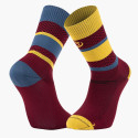 LIGHT RUN High Socks Burgundy/Yellow LIGHT RUN High Socks Burgundy/Yellow