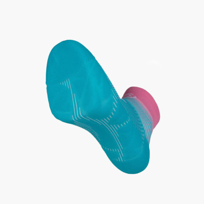 RUN MARATHON Low Socks Skyblue/Pink