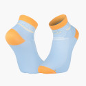 Light Run socks Blue sky/Orange